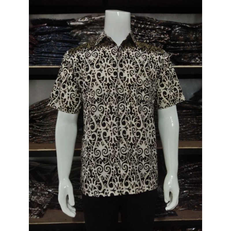 BAJU COUPEL BATIK SARIMBIT PASANGAN KAPELAN SERAGAM BATIK KERJA COUPLE PREMIUM TERBARU PEKALONGAN