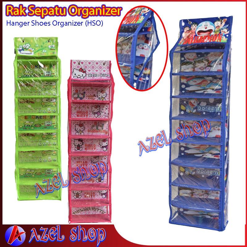 Rak Sepatu Gantung hangging shoes organizer Shopee Indonesia Rak Sepatu Gantung hangging shoes organizer Shopee Indonesia
