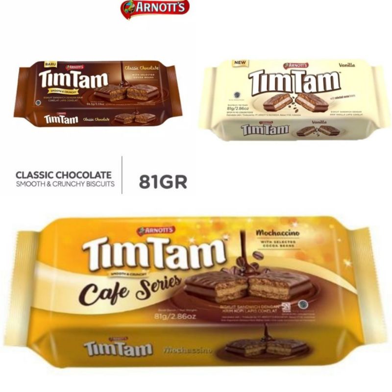 

Arnotts Tim Tam 81gr