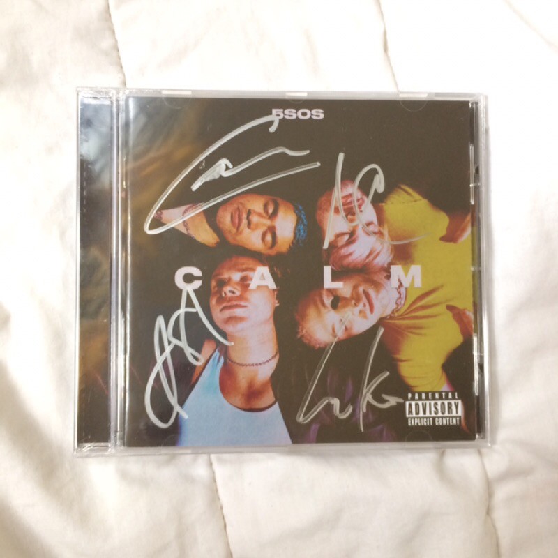 5 Seconds of Summer - CALM CD (Signed)