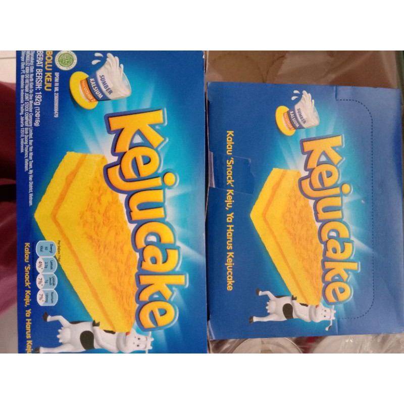 

KEJUCAKE 1 BOX .isi 12x16gram