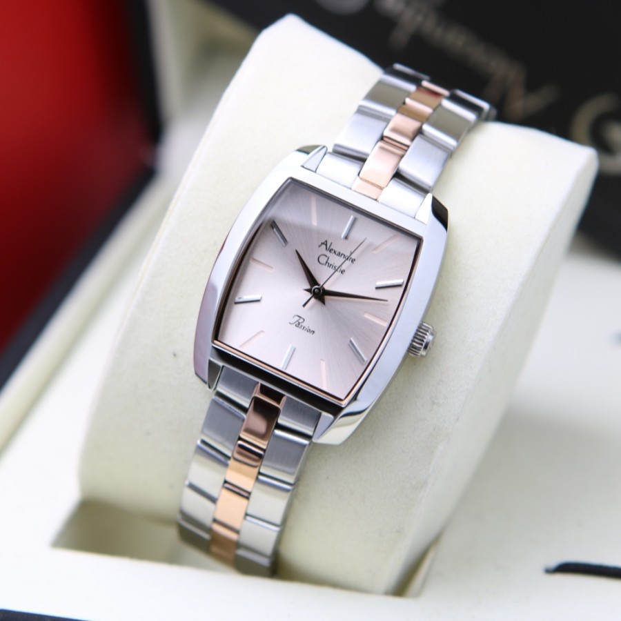 ORIGINAL Jam Tangan Wanita Alexandre Christie AC 2892 / AC2892 / 2892 Garansi 1 Tahun, Stainless