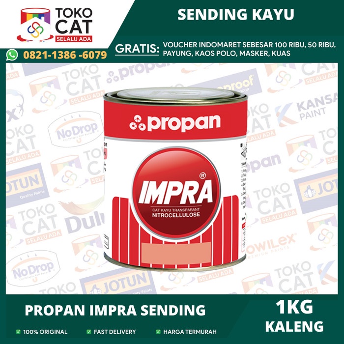 IMPRA SENDING SEALER MSS 121 PROPAN IMPRA MELAMINE 1KG KALENG