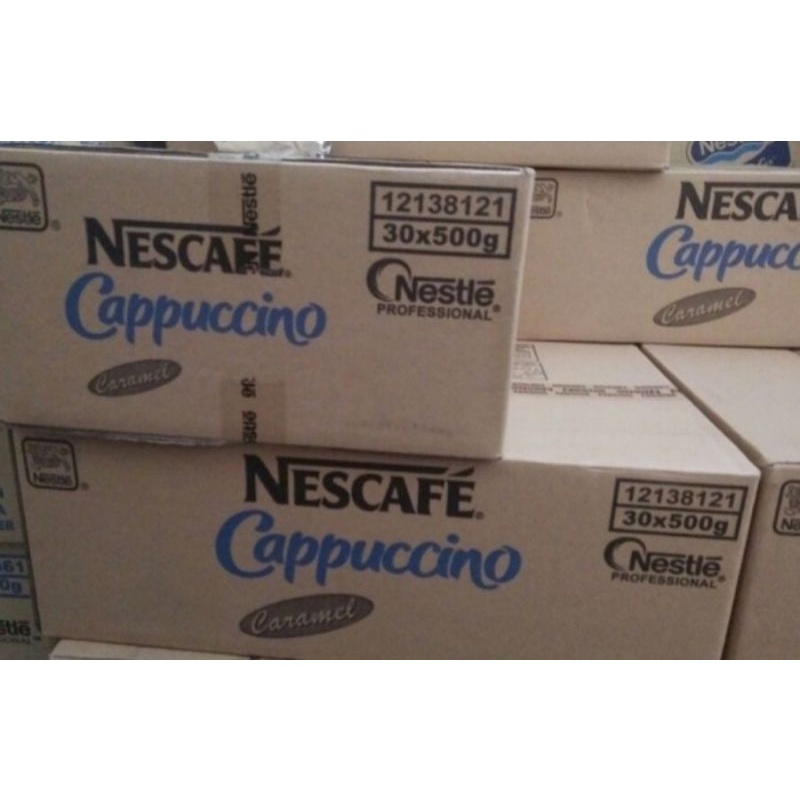 nestle cappuccino 500gr / kopi caramel / nestle proffesional