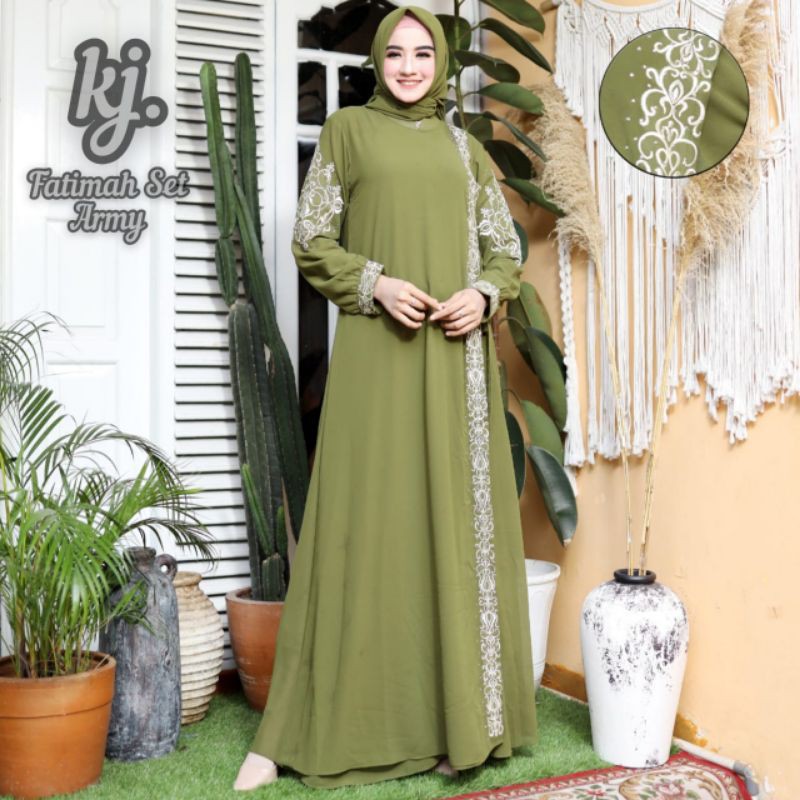 Baju Gamis Fatimah By Kj