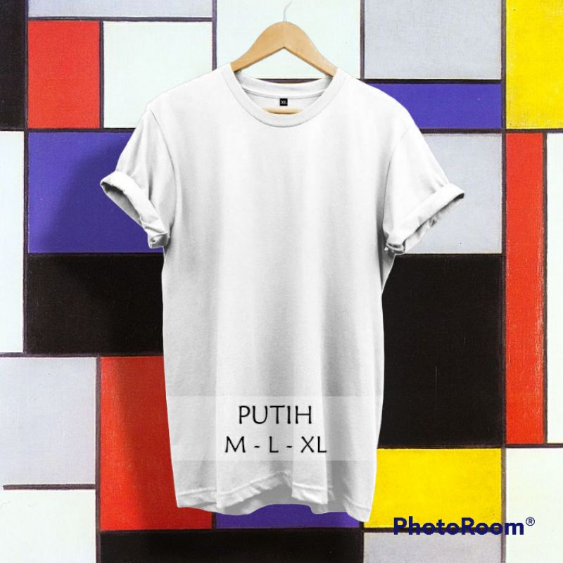 KAOS PUTIH DISTRO POLOS MURAH - KAOS DALAM POLOS MURAH - KAOS DISTRO POLOSAN