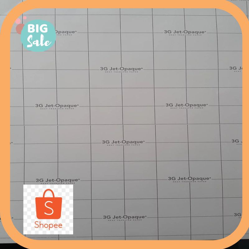 

Termurah Transfer Paper 3G Jet Opaque A4 Terlaris