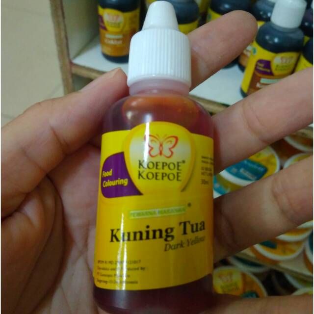 

Pewarna Makanan Kuning Tua Koepoe Koepoe 30 ml