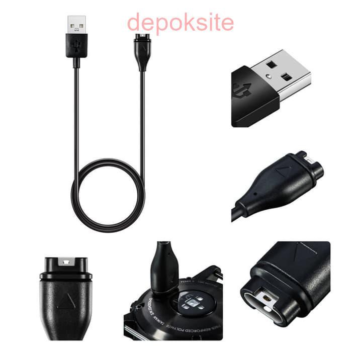 Kabel USB Charger Charging Data Cable Charger Cord for Garmin Fenix 6 6S 6X 6Pro Data Sync