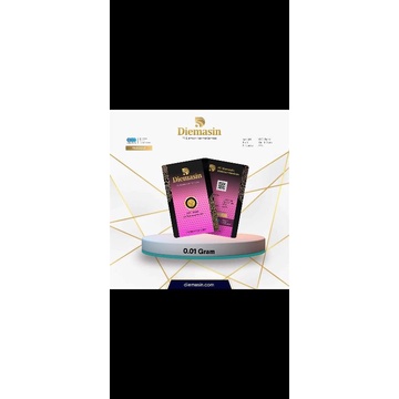 TERMURAH LOGAM MULIA DIEMASIN 0.01 GR