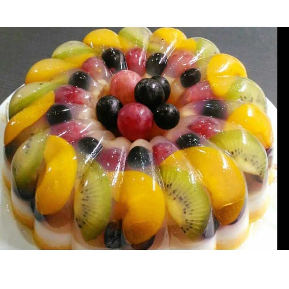 

PUDING CREAM ORANGE FULL BUAH 25CM