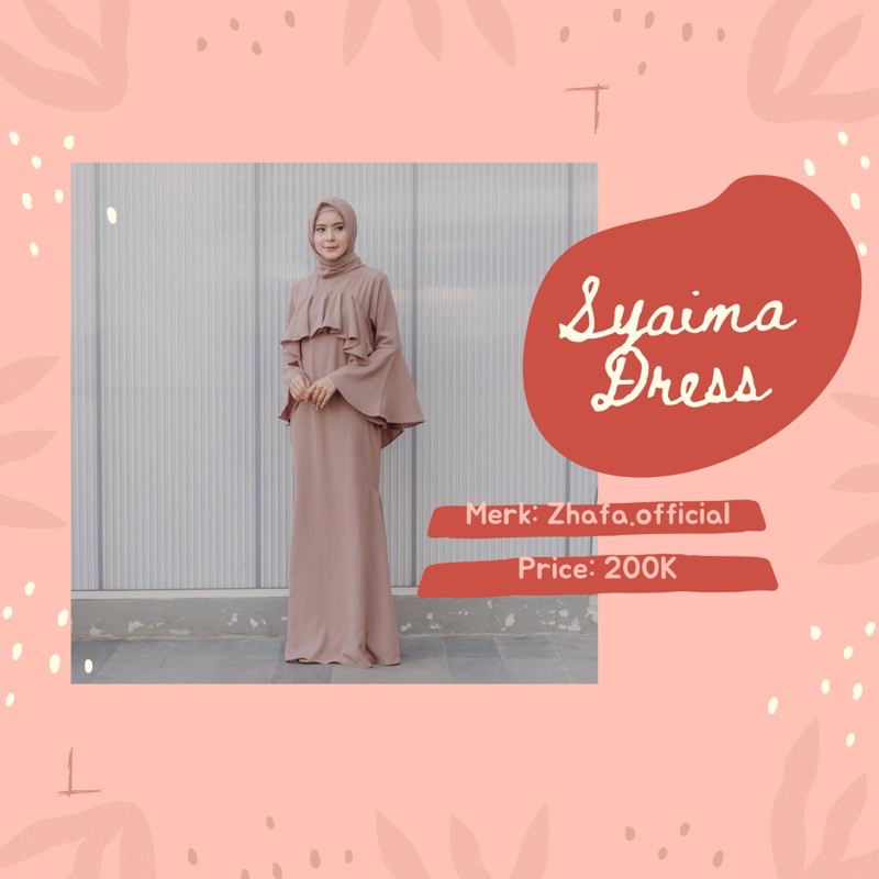 (PRELOVED) Syaima Dress Milo Hijau by Zhafa Official