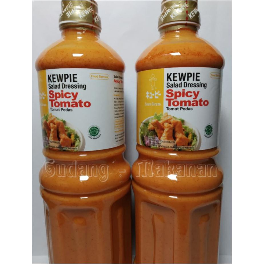 

New Arrival - Kewpie Salad Dressing Spicy Tomato 1 Liter - Ekstra Bubble