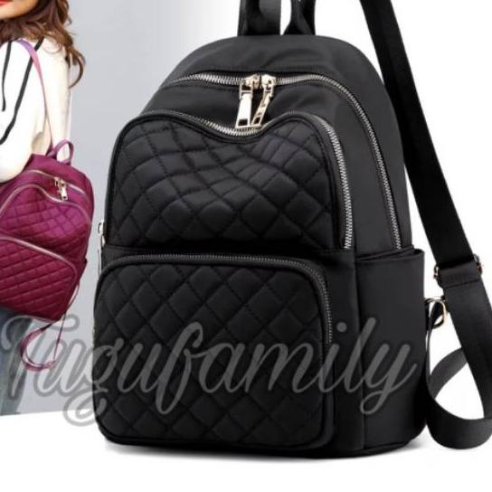 ☃ Promo 11.11 Tas Ransel Wanita Model CHIBAO Backpack | Chibao Besar | Tas Ungu | Tas Merah | Tas Na