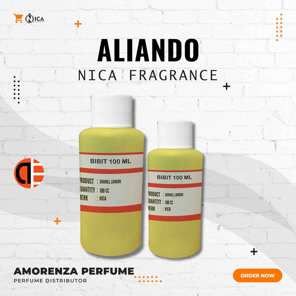 BIBIT PARFUM MURNI ALIANDO - ALIANDO NICA FRAGRANCE 250 ML SEGEL PABRIK