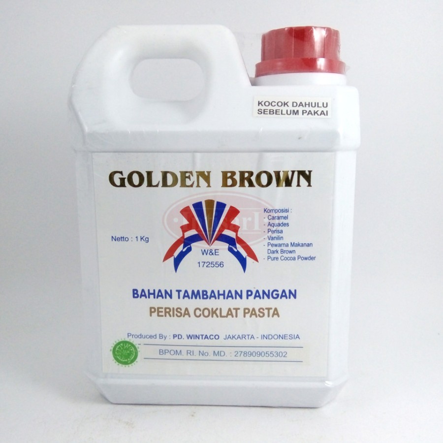 

Golden brown Coklat 1 kg / Pasta perisa chocolate paste
