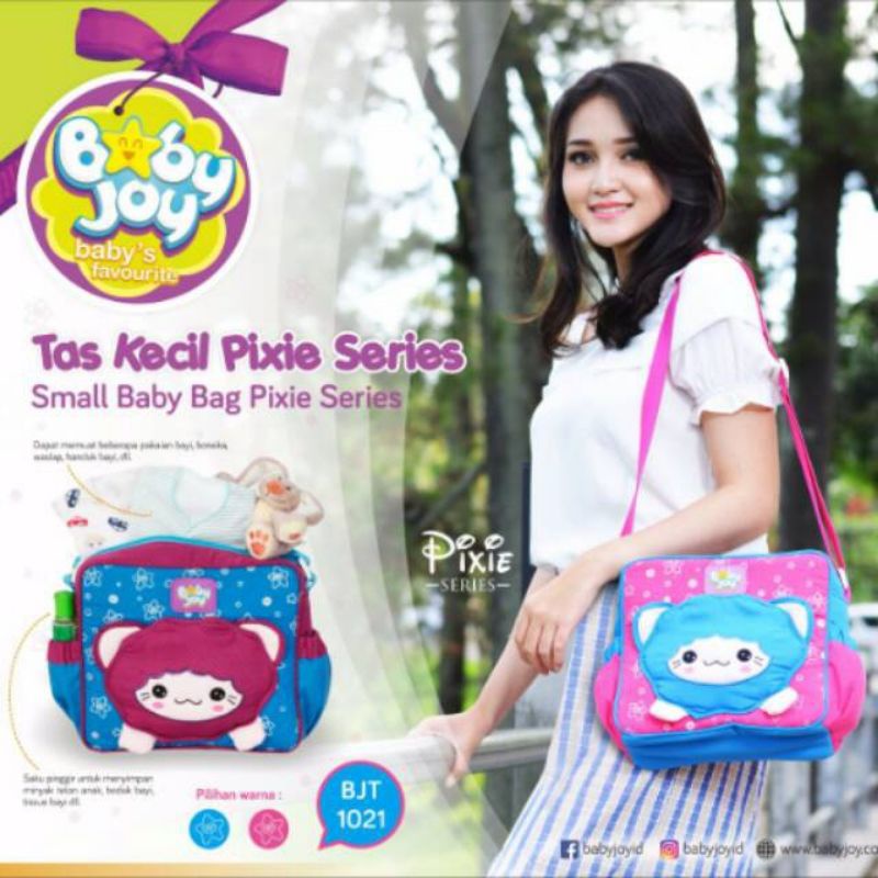 Baby Joy Tas Bayi Kecil Pixie Series - BJT1021 Warna Pink / Biru