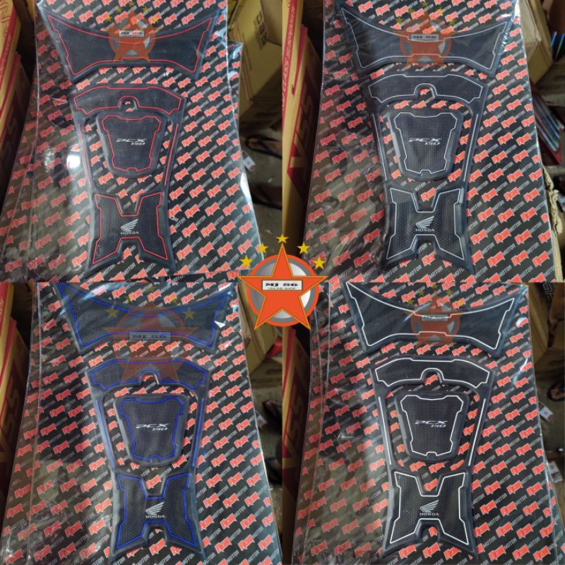 TANKPAD PCX 150 BAHAN KARET KUALITAS PREMIUM