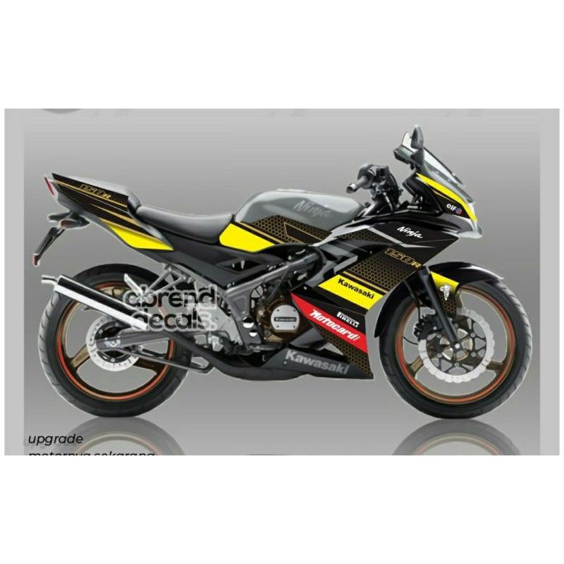 STRIPING / STICKER NINJA RR 150 SE 2015 / NINJA 150 RR SE