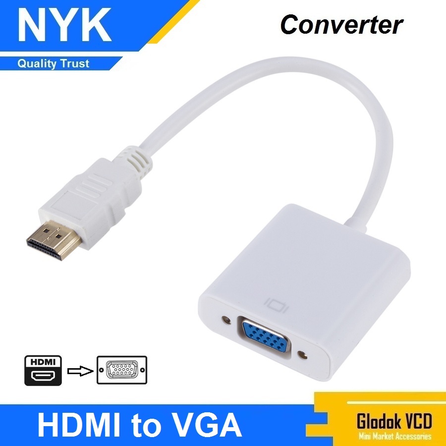 NYK Kabel Converter hdmi to VGA