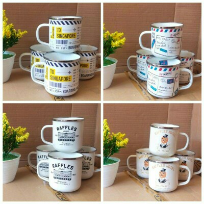 Mug Enamel D9 (harga Per Mug)