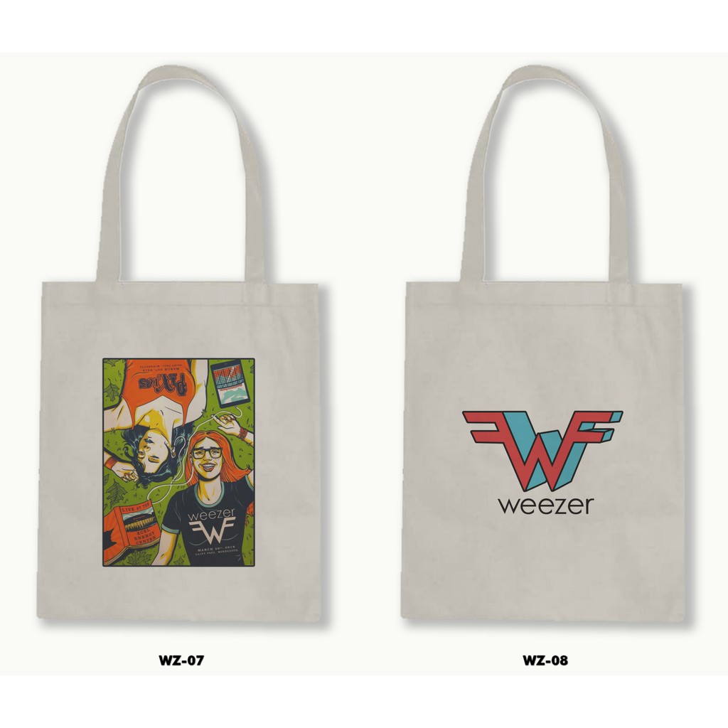 TOTE BAG BLACU - WEEZER