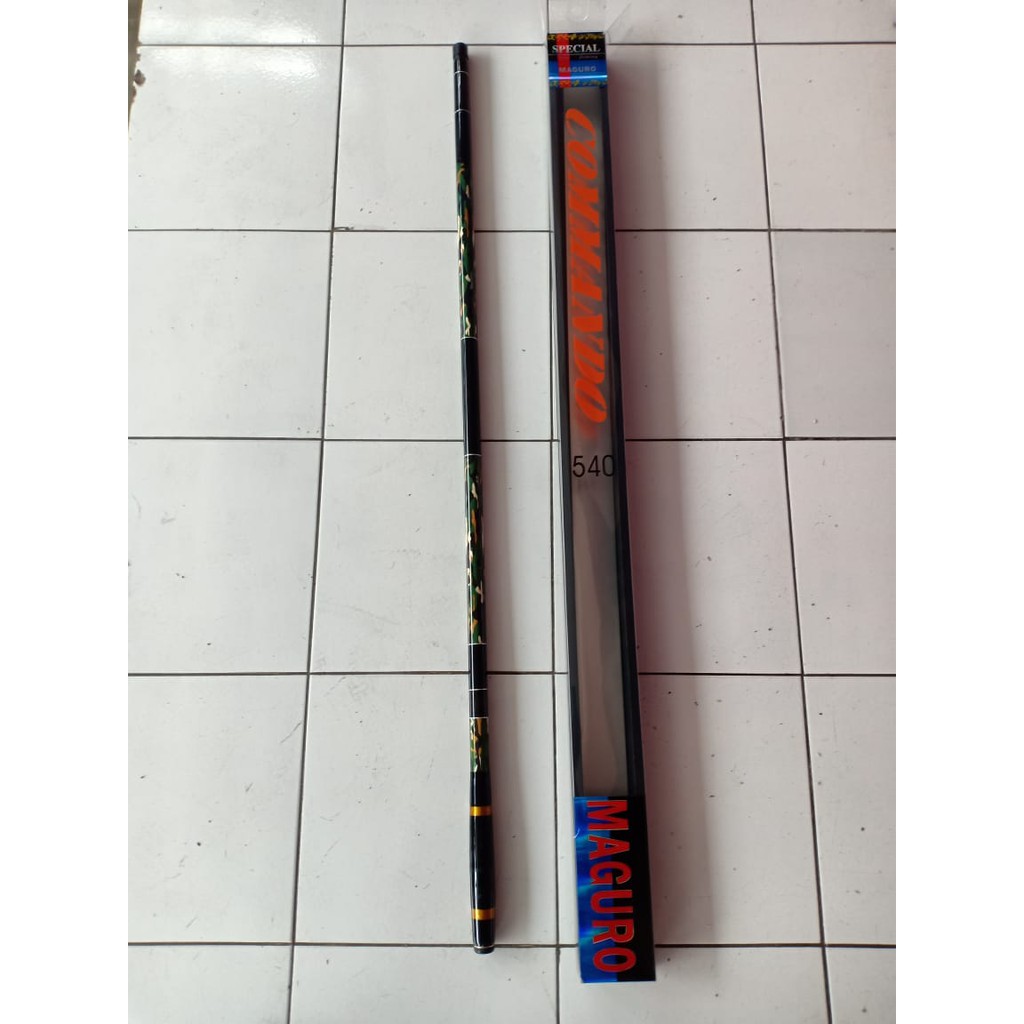 Joran Tegek Pole Maguro Commando 450 540 Tegek Baronang Kaku