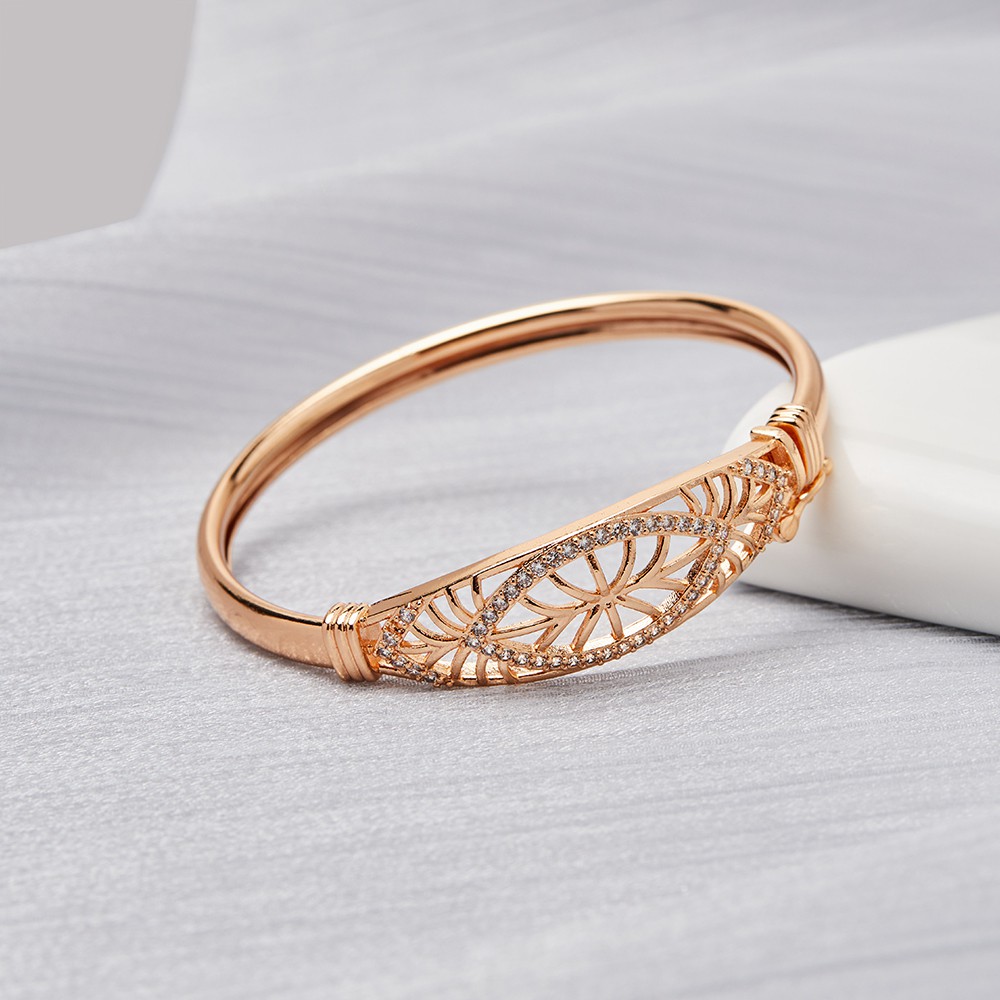Gelang Titanium Anti Luntur Terbaru 2021 Gelang Tangan Wanita Lapis Emas 24k Anti karat Gelang Aksesoris Murah Bracelet jewelry