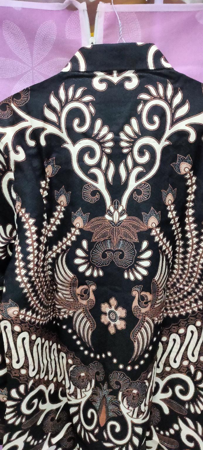 Maginot Kemeja Batik Pria Narendra-ls Lengan Panjang