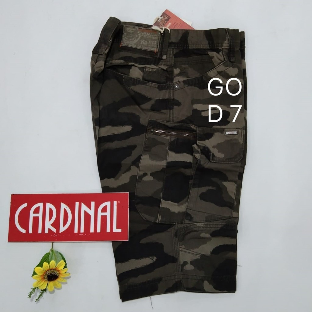 gos 36-KPL CARDINAL KEMPOL CASUAL Celana Pendek Cowok Celana Kempol Fashion Pria Brand Kekinian