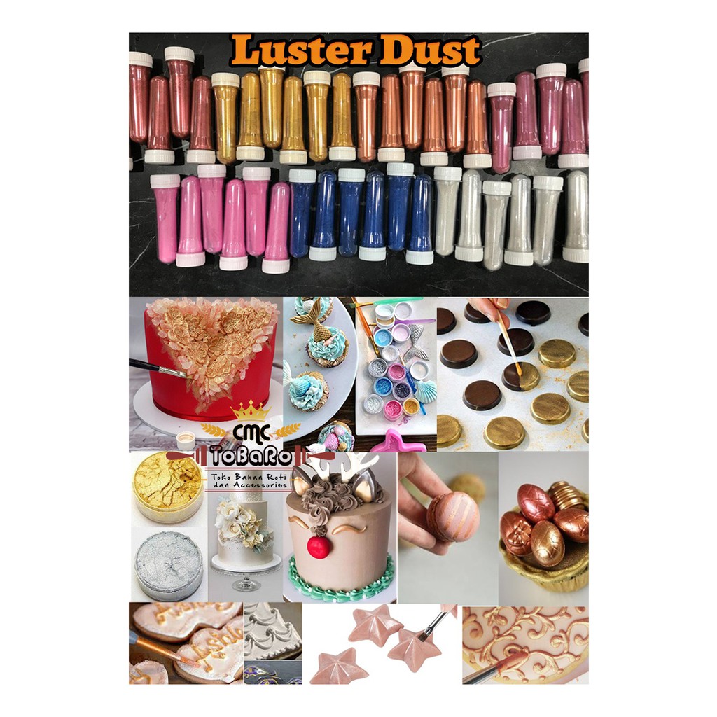 

Dusty Powder Untuk Fondant/Coklat