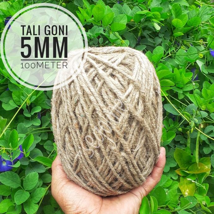 

[BISA COD] TALI GONI 5MM ROLL |TALI MURAH|TALI RAMI~TALI SERAT|GARUKAN KUCING