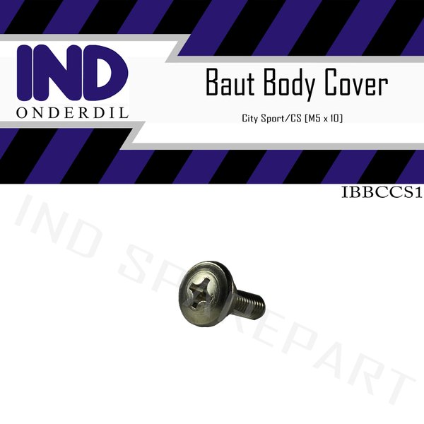 ASLI Baut Body Cover City Sport & CS1 M5x10