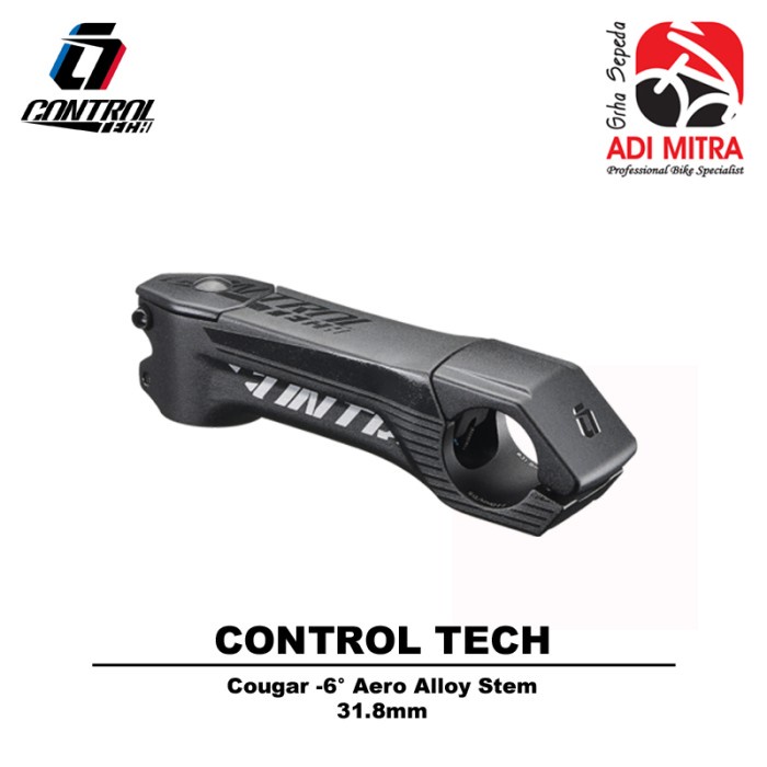 Control Tech Cougar -6° Aero Alloy Stem Sepeda