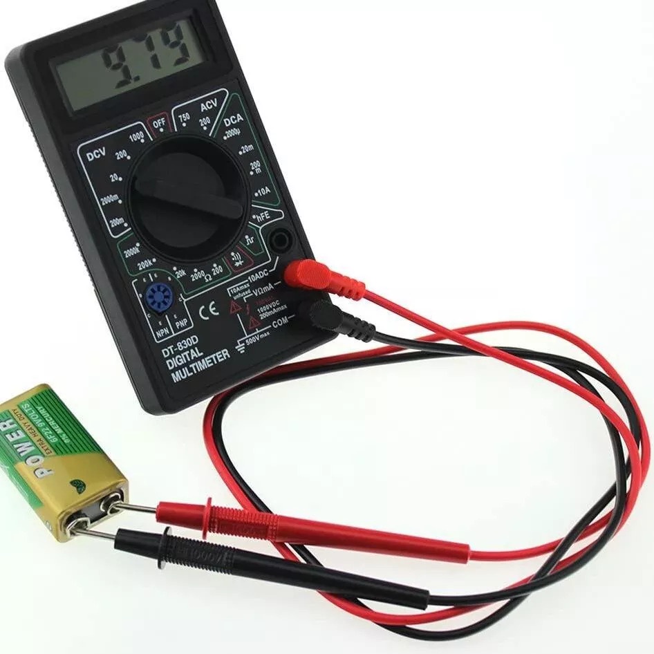 Multitester digital Alat Pengukur Arus Listrik Multimeter Avometer multitester digital LCD