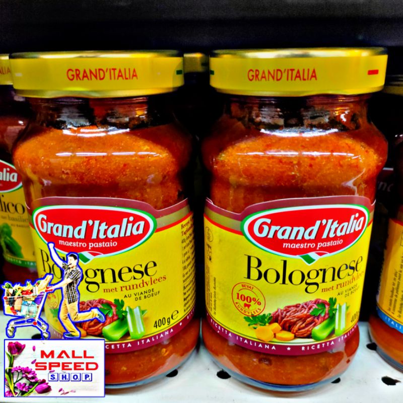 

GRAND ITALIA BOLOGNESE SAUCE 400GR SAOS