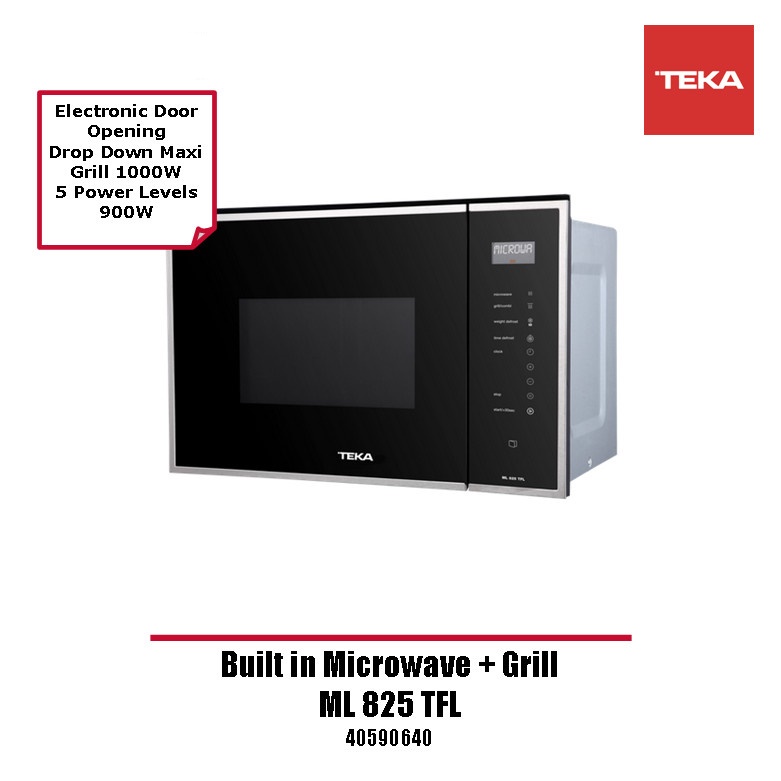 Microwave Built-in Teka ML 825 TFL Free Ongkir Area Jabodetabek