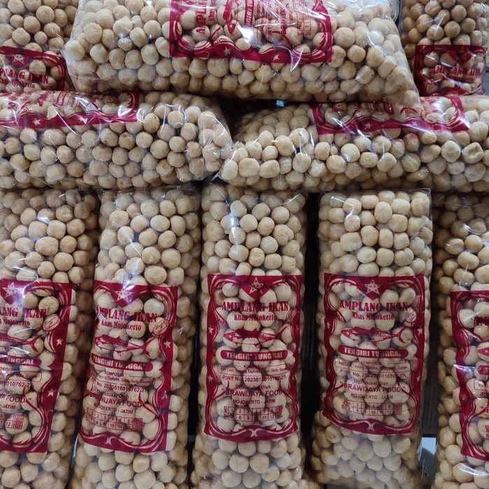 

Amplang Ikan Tengiri 1 Kg Krupuk Ikan Tengiri Produk Brawijaya Food Mojokerto