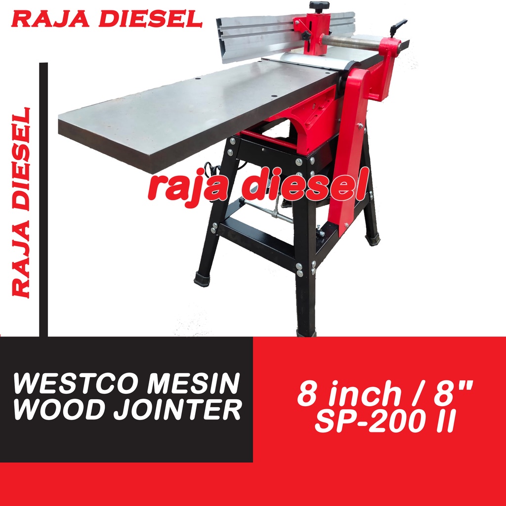 WESTCO MESIN WOOD JOINTER 8 inch / 8" SP-200