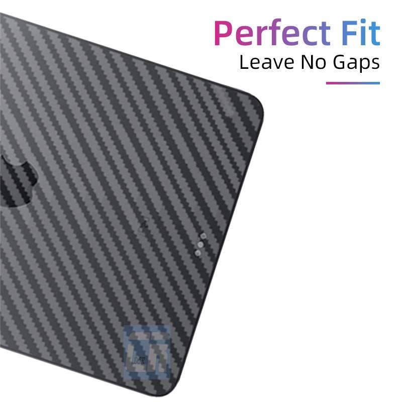 2Pcs Carbon Fiber Back Protective Flim for Apple iPad Pro 12.9 11 2021 2020 2018 Screen Protector Soft Film iPad Air 4 3 2 1 iPad 9 8 7 6 5 iPad 10.2 Mini 6 5 4 3 2 1 8.4 7.9