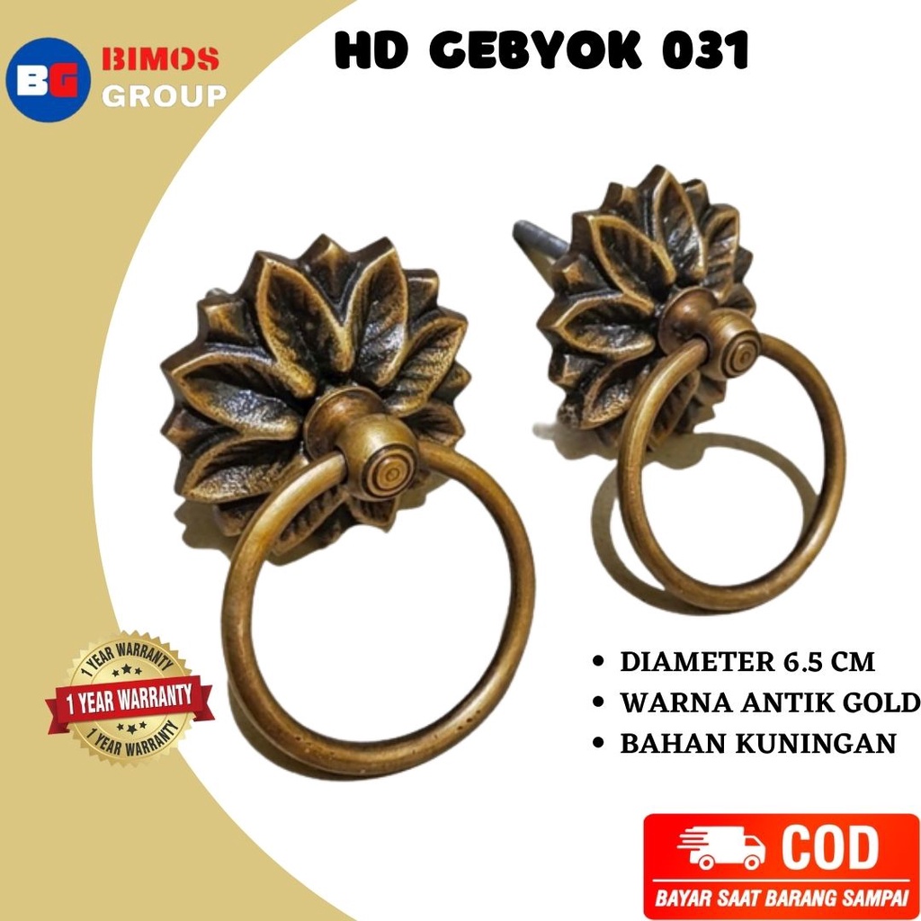 HANDLE PINTU GEBYOK GBY 031 HANDLE GEBYOK MINIMALIS TARIKAN PINTU KUNINGAN GAGANG PINTU RUMAH