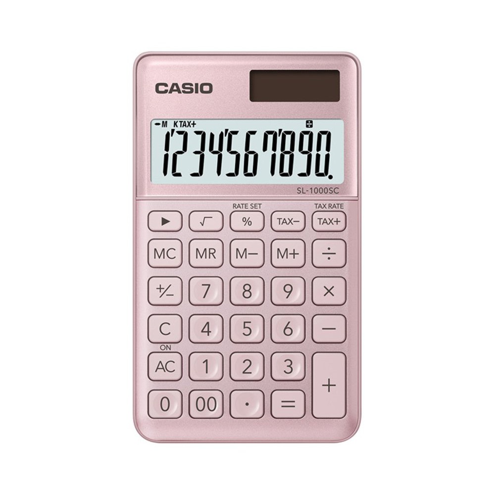 

Casio Colorful Calculator SL 1000SC PK Bagus