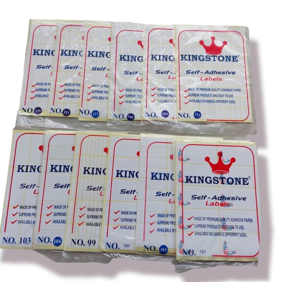 Label Harga / stiker label Kingstone