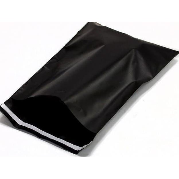 

Paling Murah!! 35X45+5Cm Amplop Plastik Bungkus Packing Polymailer Tebal Black 100 Pc
