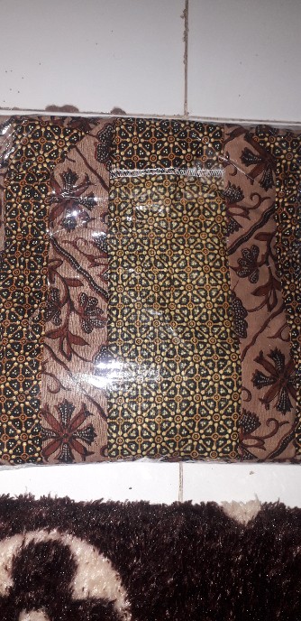 Couple Gamis Bolero Genes 2in1 Lepasan Batik Long Dress Pesta Muslim