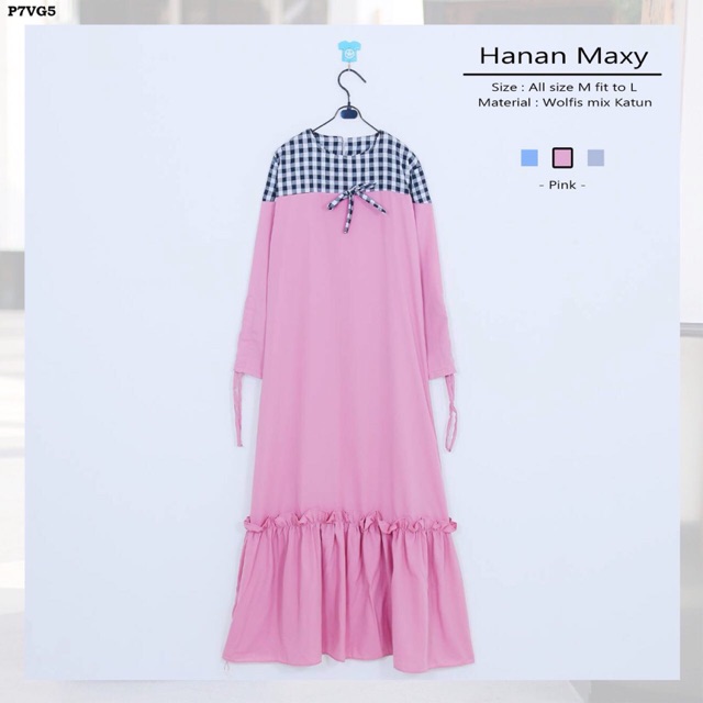 Hanan maxy/gamis/dress
