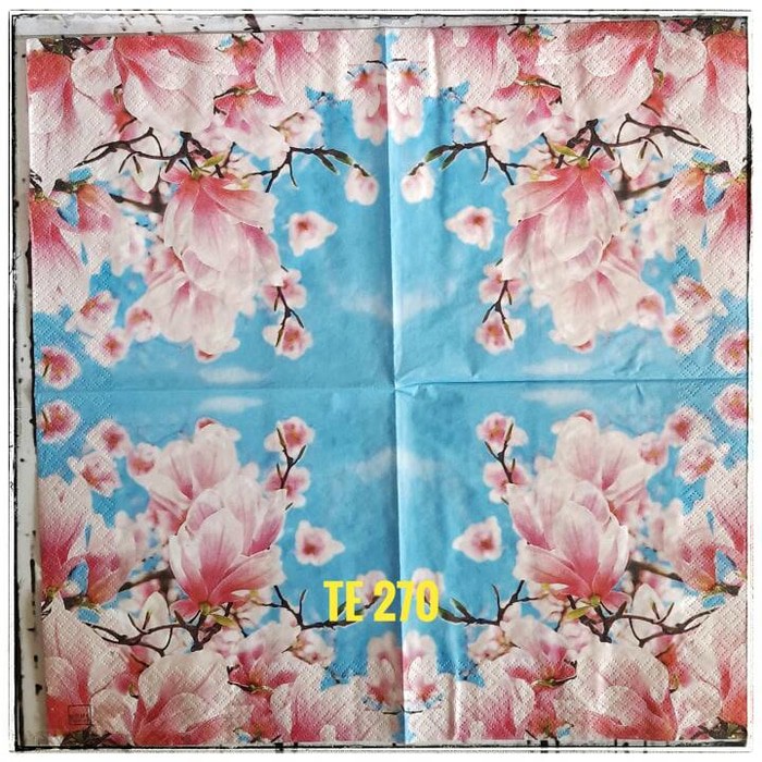 Tisu eropah ukuran 33x33 cm 1 pack= 20 pcs tidak campur motif 037