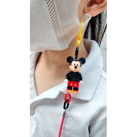 MICKEY MOUSE / Tali masker anak / strap masker / tali masker lucu / tali masker lego / tali konektor