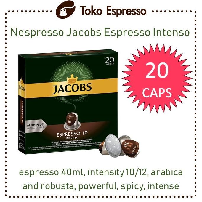 

TERMURAH Nespresso Aluminium Capsule Jacobs Espresso Intenso isi 20 Kapsul/MINUMAN COLLAGEN/MINUMAN YOYIC/MINUMAN DIET/MINUMAN PEMUTIH BADAN/MINUMAN KOREA/MINUMAN KEMASAN/MINUMAN KALENG/MINUMAN KOTAK/MINUMAN SEHAT HERBAL/MINUMAN SEHAT UNTUK TUBUH/MINUMAN