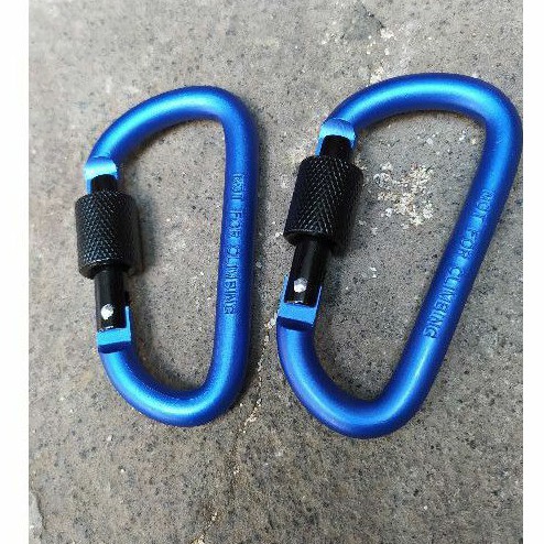 Carabiner Quickdraw Buckle - Karabiner Screw Alloy